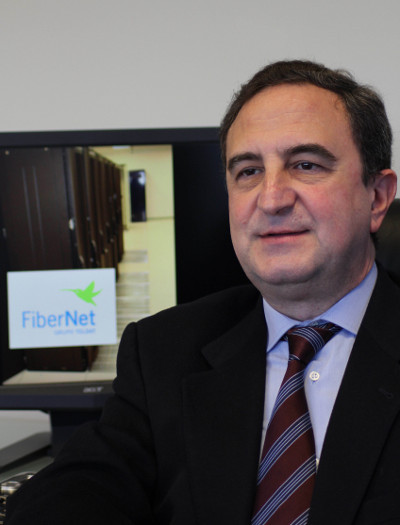 José María Marín, CEO y presidente de FiberNet José María Marín, CEO y presidente de FiberNet