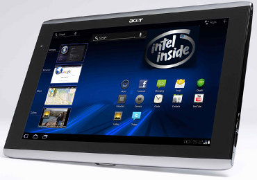 Tableta Acer con Intel
