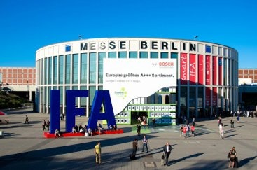 Entrada principal del IFA de Berlín. Entrada principal del IFA de Berlín.