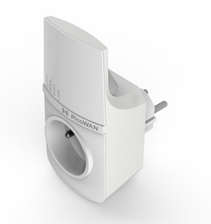 PicoWAN es un protocolo de red de comunicaciones inalámbricas basado en el uso de pasarelas-pico que se presentan en forma de enchufes inteligentes conectados a Internet vía Wi-Fi o Ethernet PicoWAN es un protocolo de red de comunicaciones inalámbricas basado en el uso de pasarelas-pico que se presentan en forma de enchufes inteligentes conectados a Internet vía Wi-Fi o Ethernet