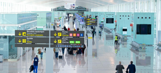 El consumo de Wi-Fi en el aeropuerto de El Prat creció un 26% durante el MWC