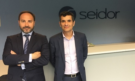 Eduard Farga, director general adjunto de Seidor, y Alberto Delgado, director de consultoría de Seidor digital
