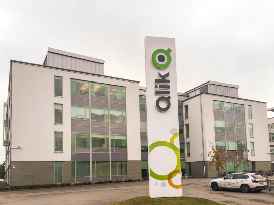 Oficinas centrales de Qlik. Oficinas centrales de Qlik.