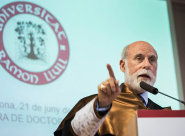 Vinton Cerf, Honoris Causa de la Ramón Llull. Vinton Cerf, Honoris Causa de la Ramón Llull.