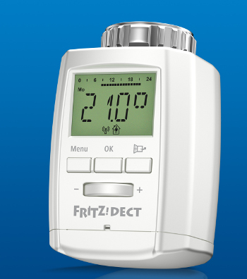 Regulador de temperatura inteligente Fritz!DECT 300 de AVM Regulador de temperatura inteligente Fritz!DECT 300 de AVM