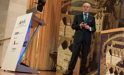 José Manuel de Riva, Presidente de Ametic, durante el XXX Encuentro de Telecomunicaciones en Santander José Manuel de Riva, Presidente de Ametic, durante el XXX Encuentro de Telecomunicaciones en Santander