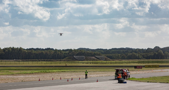 Primera instalación en Europa para pruebas de gestión de tráfico de drones Primera instalación en Europa para pruebas de gestión de tráfico de drones