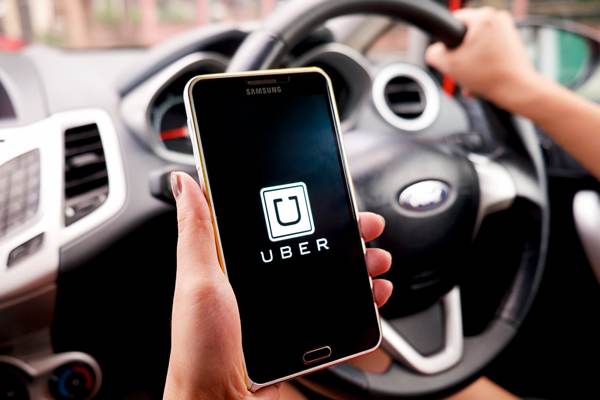 Coche de Uber. Coche de Uber.