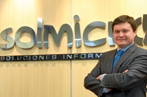 Justino Martínez, director general de Solmicro. Justino Martínez, director general de Solmicro.