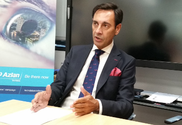Santiago Méndez, responsable de Azlan. Santiago Méndez, responsable de Azlan.