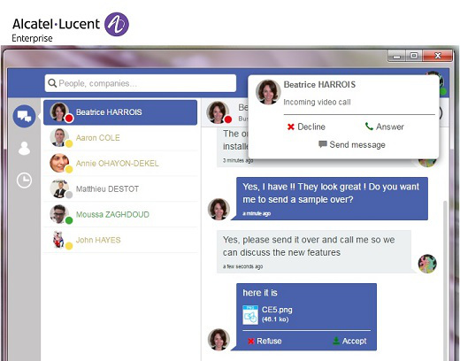 Alcatel-Lucent Enterprise lanza Rainbow, su plataforma de colaboración cloud Alcatel-Lucent Enterprise lanza Rainbow, su plataforma de colaboración cloud