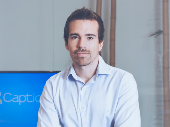 Joel Vicient, CEO de Captio. Joel Vicient, CEO de Captio.