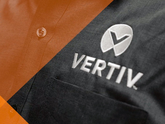 Logo de Vertiv. Logo de Vertiv.