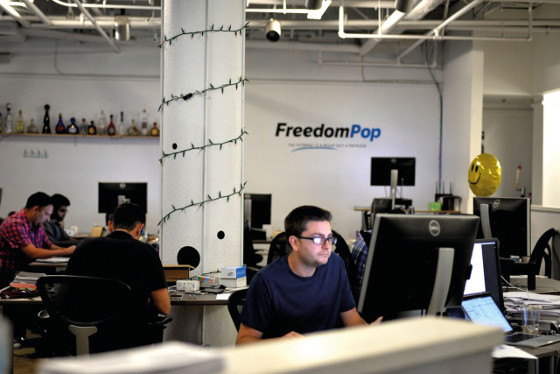 Oficina de FreedomPop Oficina de FreedomPop