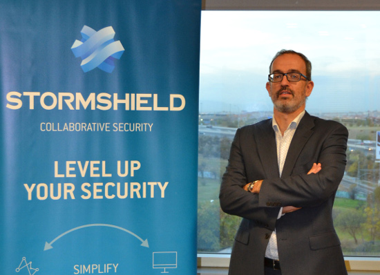 Borja Pérez, channel manager de Stormshield. Borja Pérez, channel manager de Stormshield.