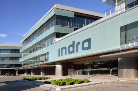 Edificio de Indra en Alcobendas, Madrid. Edificio de Indra en Alcobendas, Madrid.