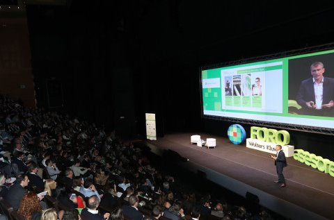 Josep Aragonés, en el Foro Asesores 2017 de Wolters Kluwer. Josep Aragonés, en el Foro Asesores 2017 de Wolters Kluwer.