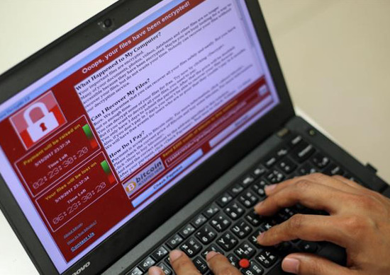 Ransomware WannaCry. Ransomware WannaCry.