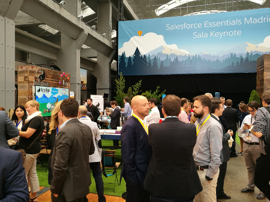 Un evento anterior de Salesforce. Un evento anterior de Salesforce.