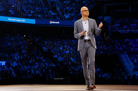 Satya Nadella, en el Microsoft Inspire de Washington. Satya Nadella, en el Microsoft Inspire de Washington.