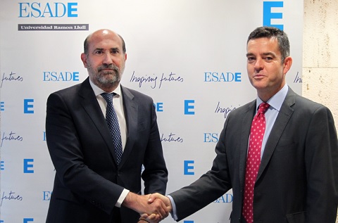 Enrique Verdeguer, Director de ESADE Madrid, y Alvaro Carrillo, DG de ITH y Presidente de la Federacion eAPyme Enrique Verdeguer, Director de ESADE Madrid, y Alvaro Carrillo, DG de ITH y Presidente de la Federacion eAPyme
