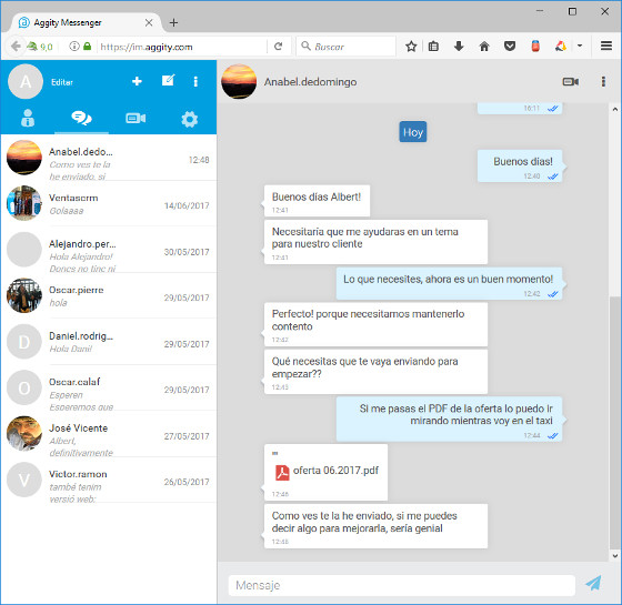 Corporate Messenger by aggity, la competencia española a WhatsApp Business Corporate Messenger by aggity, la competencia española a WhatsApp Business