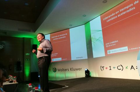 José Cabrera, en las Jornadas Comerciales 2017 de Wolters Kluwer. José Cabrera, en las Jornadas Comerciales 2017 de Wolters Kluwer.