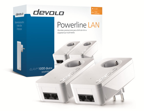 Devolo PLC-Powerline dLAN 1000 duo+ Devolo PLC-Powerline dLAN 1000 duo+