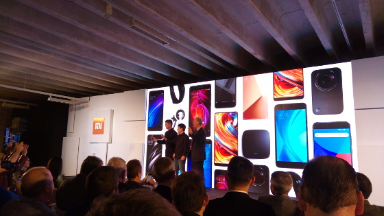 Presentación de Xiaomi en España. Presentación de Xiaomi en España.