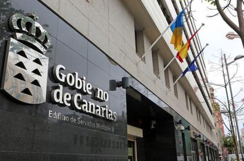 Instalaciones del Gobierno de Canarias. 