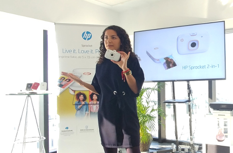 Nueva impresora Sprocket de HP. Nueva impresora Sprocket de HP.