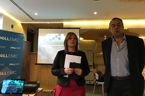 Isabel Reis y Ricardo Labarga, directores generales de Dell EMC en España Isabel Reis y Ricardo Labarga, directores generales de Dell EMC en España