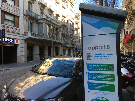 Barcelona apuesta por el smart parking.
