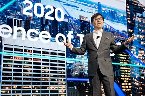 Hyunsuk (HS) Kim, presidente y director de Samsung Consumer Electronics y Samsung Research Hyunsuk (HS) Kim, presidente y director de Samsung Consumer Electronics y Samsung Research