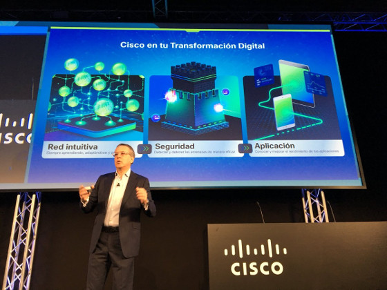 Intervención de José Manuel Petisco, director general de Cisco España, en Cisco Live 2018. Intervención de José Manuel Petisco, director general de Cisco España, en Cisco Live 2018.
