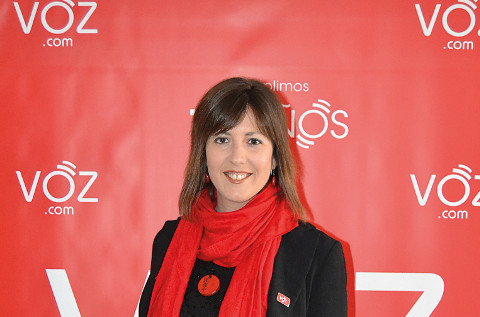 Cristina Sanz, responsable de comunicación de VOZ.COM. Cristina Sanz, responsable de comunicación de VOZ.COM.