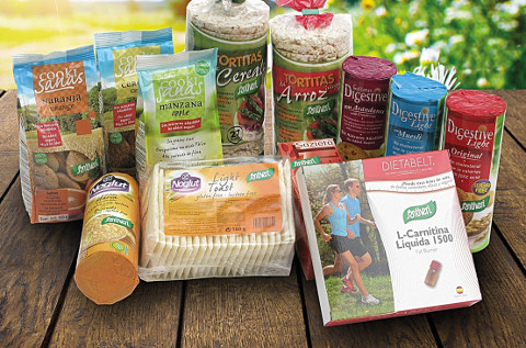 Bodegón con productos de Santiveri. Bodegón con productos de Santiveri.