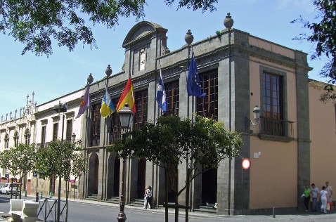 Ayuntamiento de La Laguna, en Tenerife. Ayuntamiento de La Laguna, en Tenerife.
