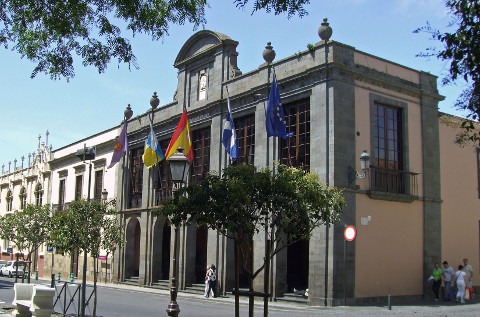 Ayuntamiento de La Laguna, en Tenerife. 