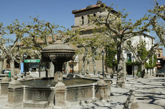 Piedrahíta (Ávila), uno de los municipios elegido por Eurona para su proyecto piloto de Internet por satélite. 
