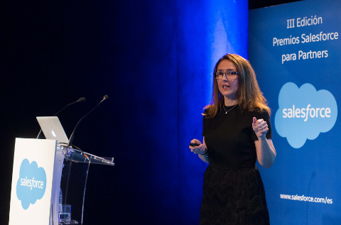 Ana Vertedor, vicepresidente de alianzas y canal de Salesforce en Iberia Ana Vertedor, vicepresidente de alianzas y canal de Salesforce en Iberia