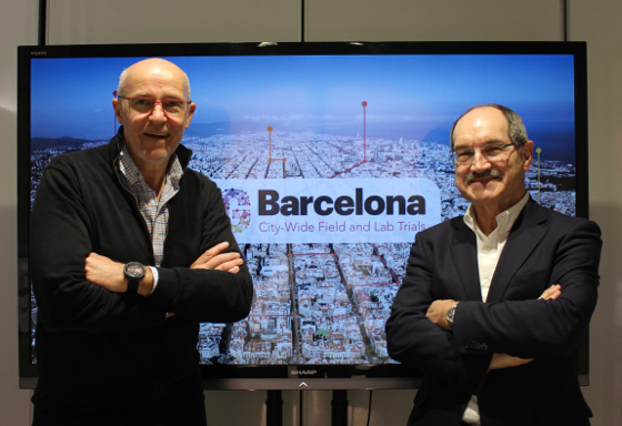 Carlos Grau, director general de Mobile World Capital Barcelona, y Pedro Mier, presidente de Ametic. Carlos Grau, director general de Mobile World Capital Barcelona, y Pedro Mier, presidente de Ametic.
