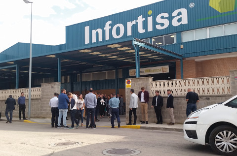 Sede y almacén de Infortisa. Sede y almacén de Infortisa.