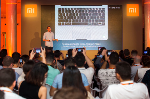 Presentación en Madrid del Xiaomi Mi Laptop 13. Presentación en Madrid del Xiaomi Mi Laptop 13.