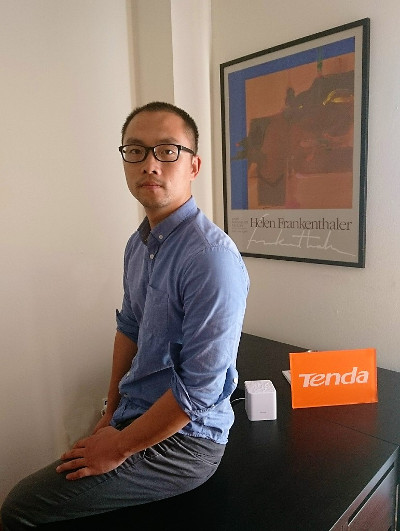 Ma Shao Yu, product manager de Tenda Iberia. Ma Shao Yu, product manager de Tenda Iberia.