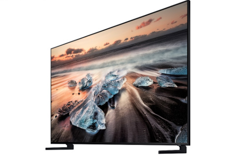 Televisor QLED 8K de Samsung presentado en la edición 2018 del IFA de Berlín. Televisor QLED 8K de Samsung presentado en la edición 2018 del IFA de Berlín.