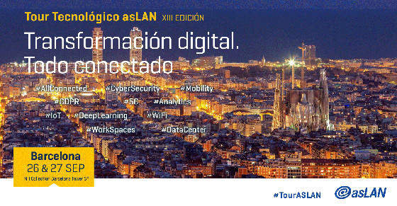 Barcelona acogerá el primer Foro del Tour Tecnológico @asLAN 2018 Barcelona acogerá el primer Foro del Tour Tecnológico @asLAN 2018