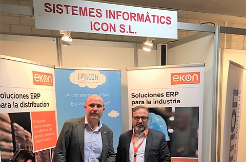 Imagen del acuerdo de colaboración entre ICON Sistemes Informàtics y ekon Imagen del acuerdo de colaboración entre ICON Sistemes Informàtics y ekon