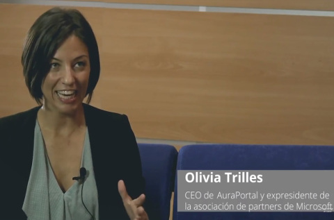 Olivia Trilles, CEO de AuraPortal. Olivia Trilles, CEO de AuraPortal.