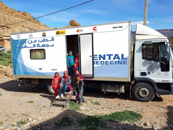 Telemedicina vía satélite en Marruecos Telemedicina vía satélite en Marruecos